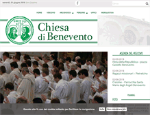 Tablet Screenshot of diocesidibenevento.it